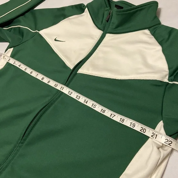Nike Deadstock Vintage Y2K 2000s Nike Track Jacket Green Sz XXL - Picture 12 of 12